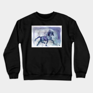 Purple Rain Horse Crewneck Sweatshirt